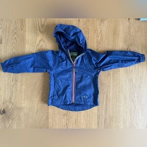 L.L. Bean Kids Blue Raincoat